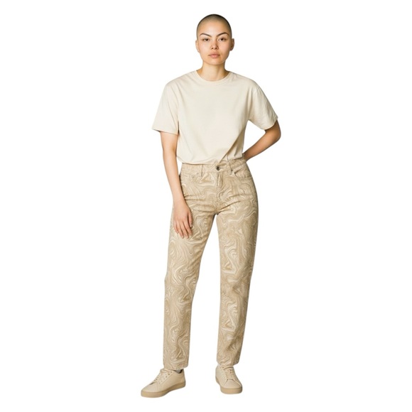 Cotton On Denim - Cotton On Long Straight Jeans in Marble Chalk size 8